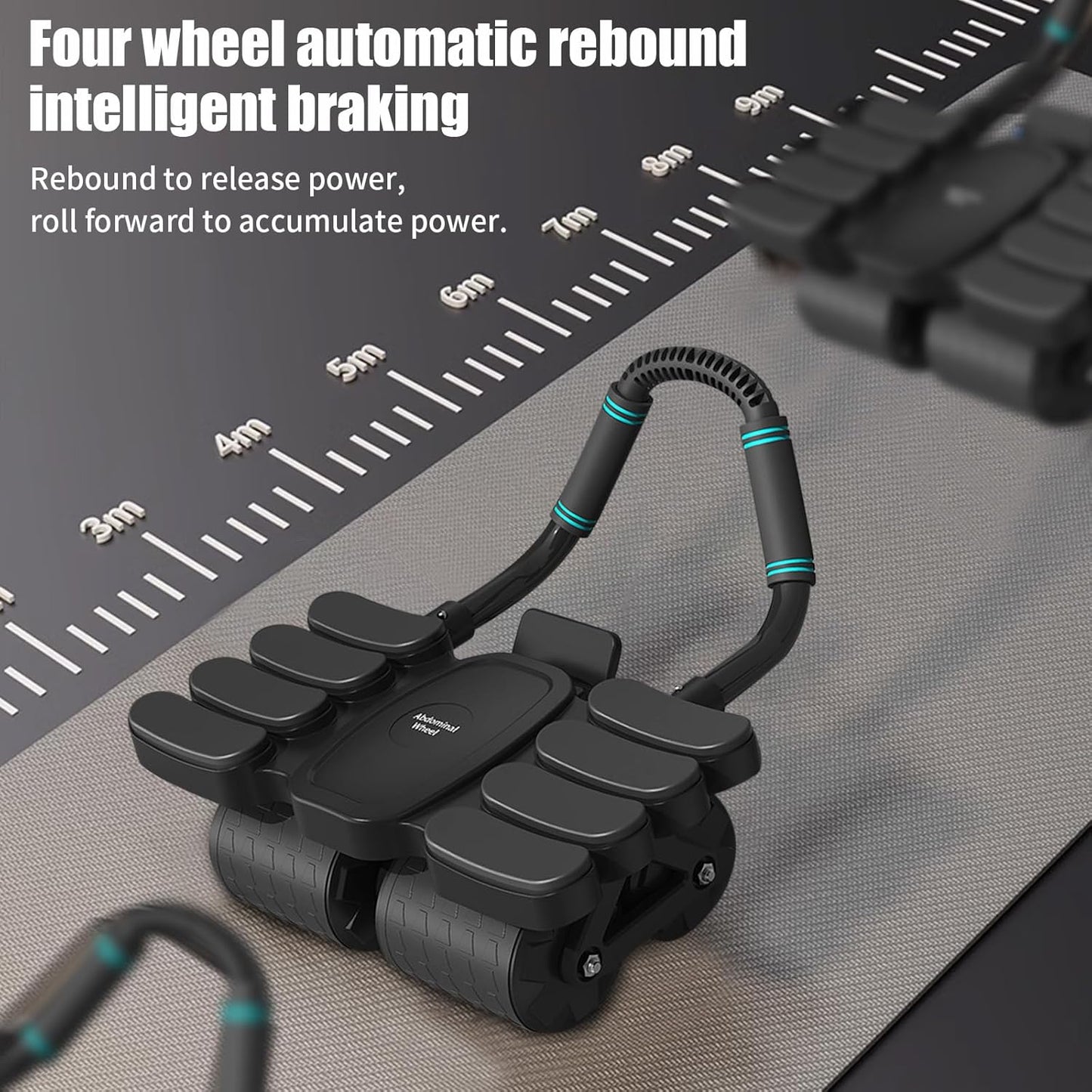 Auto-Rebound Ab Wheel Pro