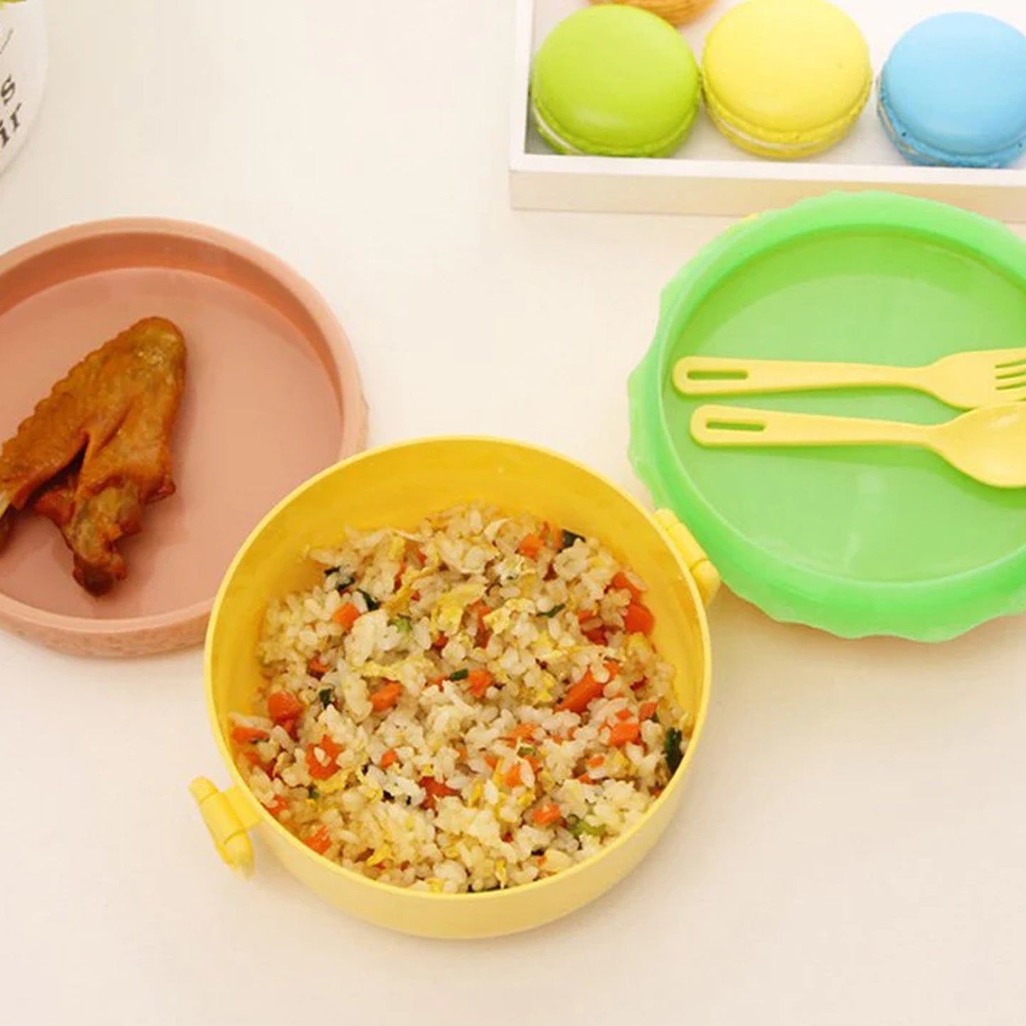Burger Shape Lunch Box