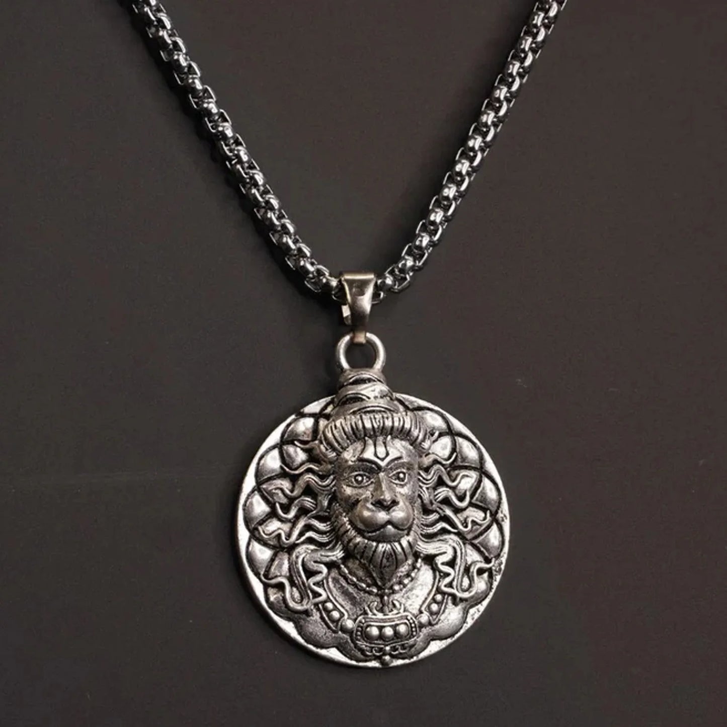 Divine Hanuman Locket Necklace