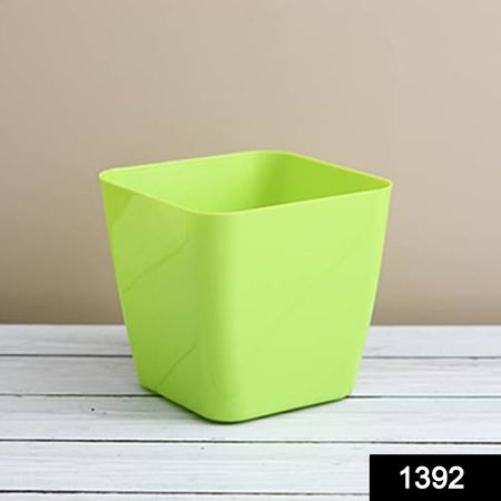 Colorful Square & Round Flower Pots
