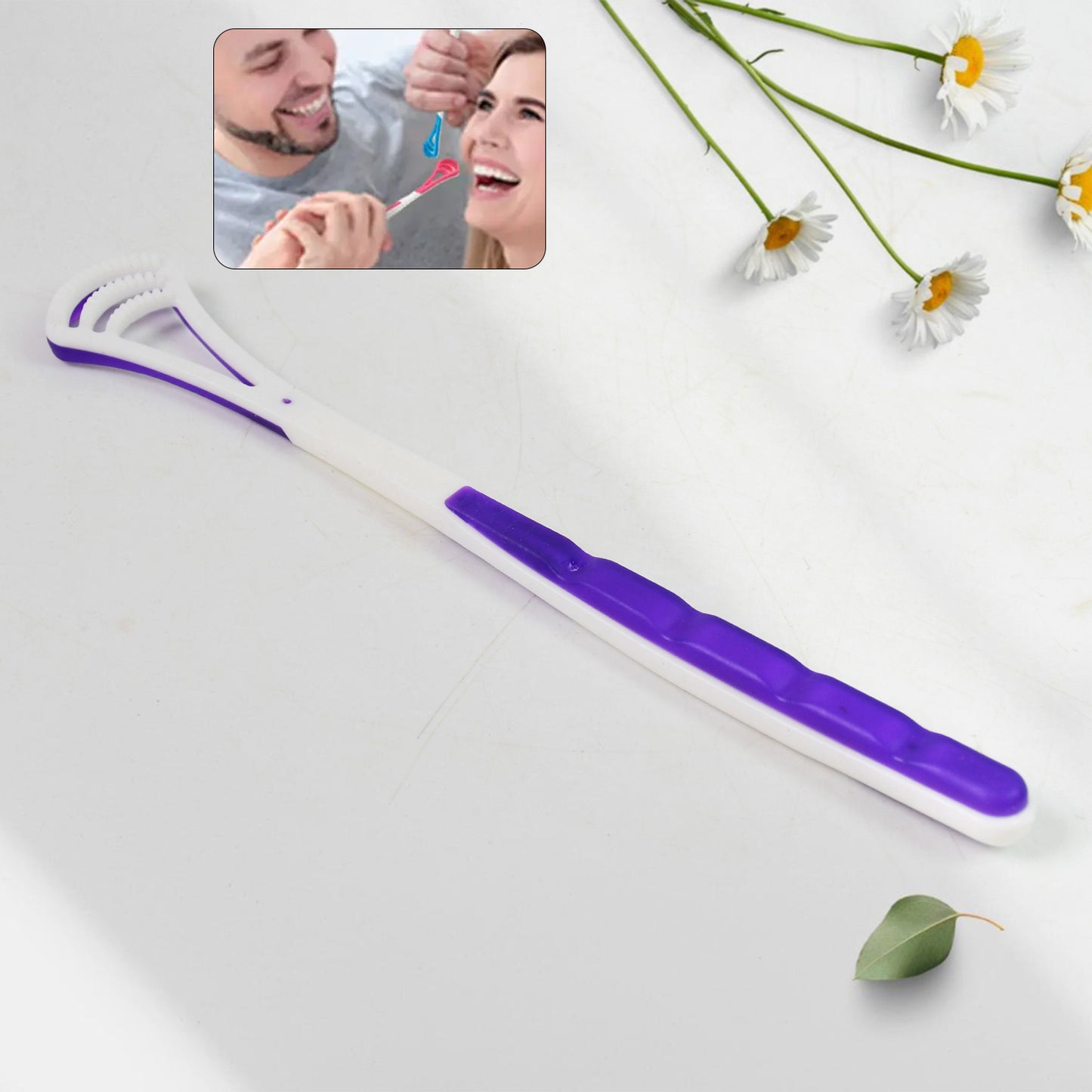 Tongue Cleaner And Scraper (1 Pc Mix Color)