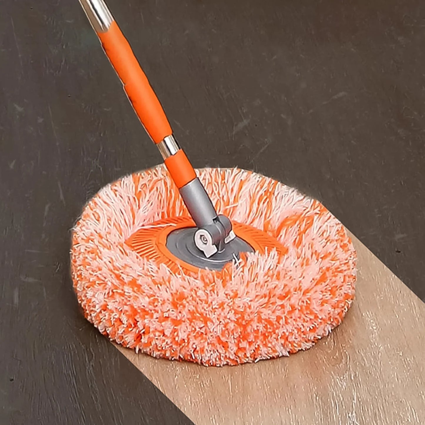 Self-Wringing Spin Mop