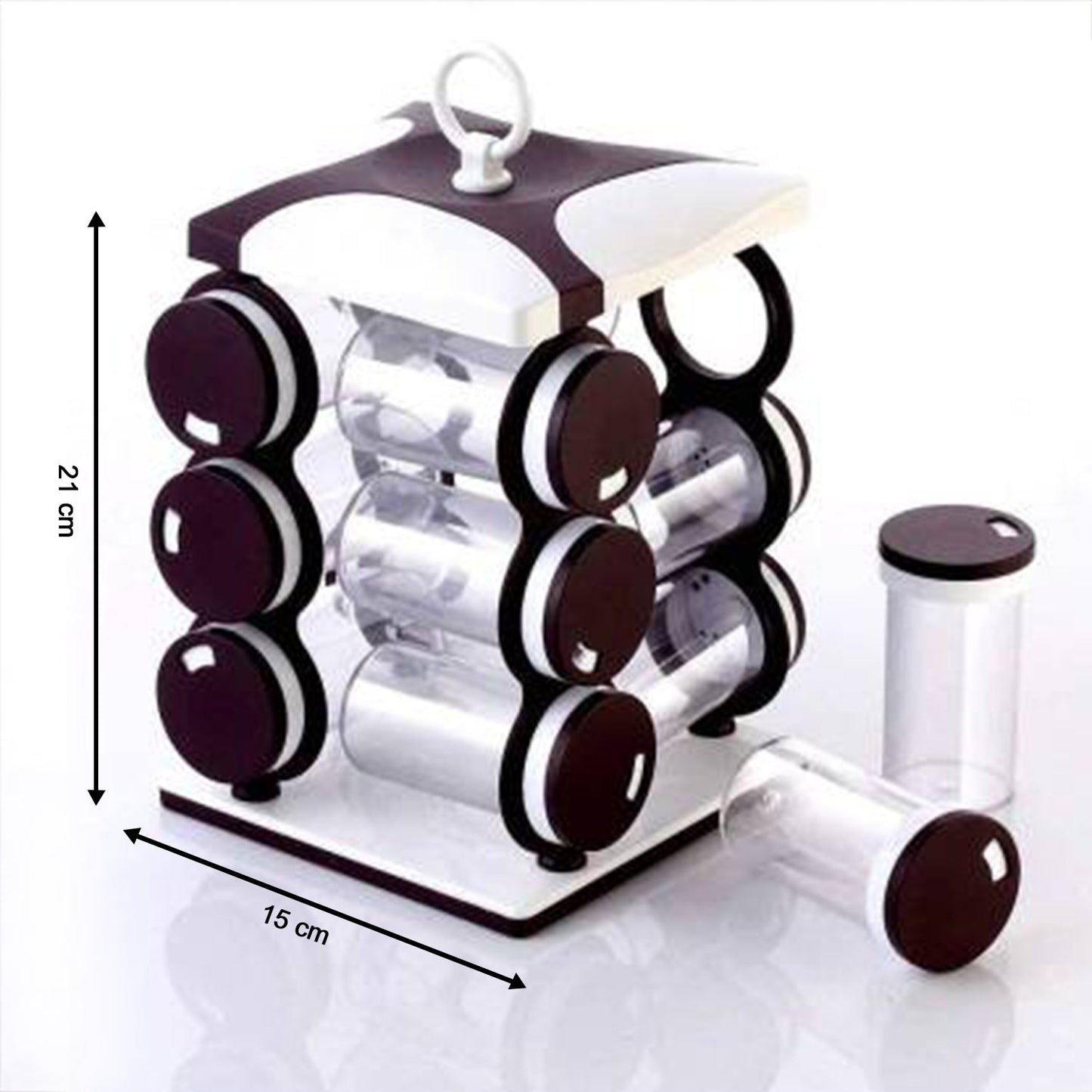 12-Piece Spice Jar Set