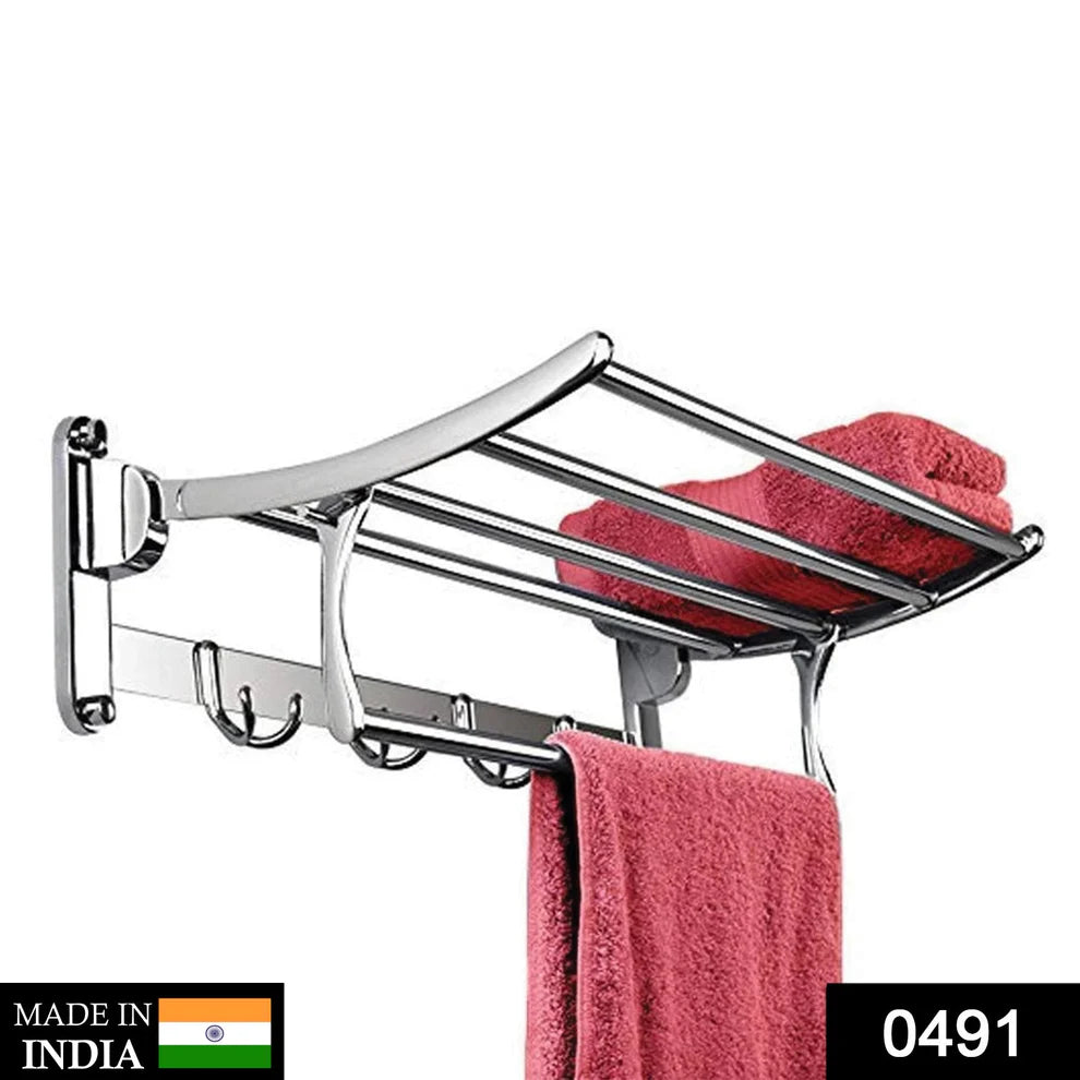 Folding Stainless Steel Towel Rack
