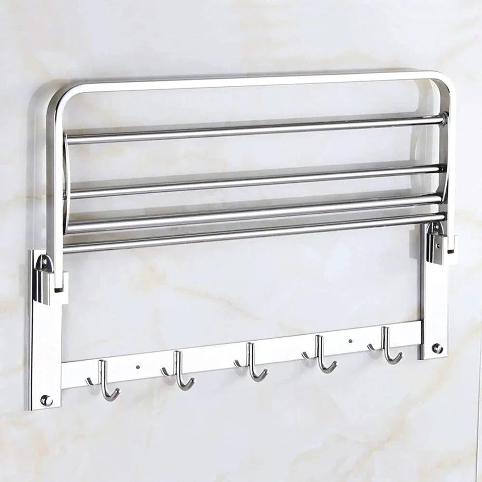 Folding Stainless Steel Towel Rack
