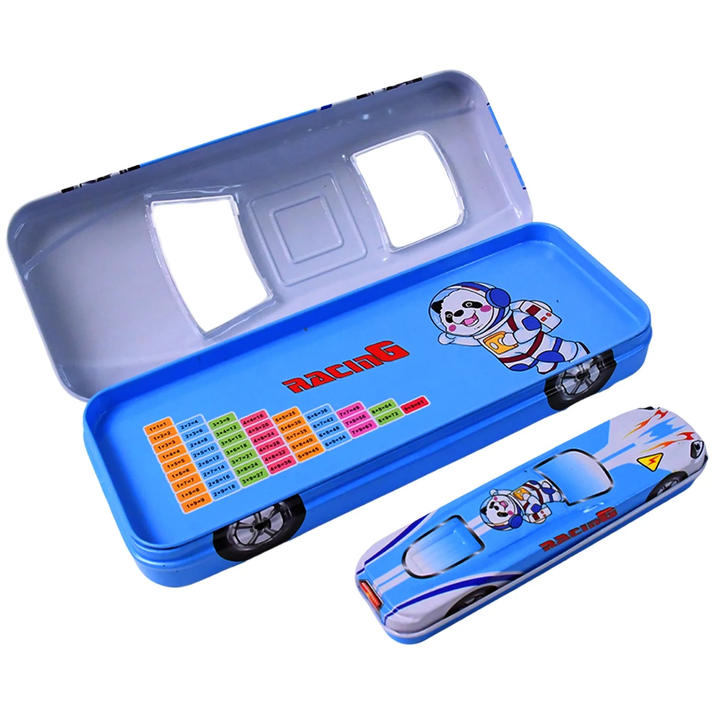 Car-Shaped Metal Pencil Box
