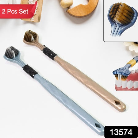 360° Soft-Bristle Toothbrush Set