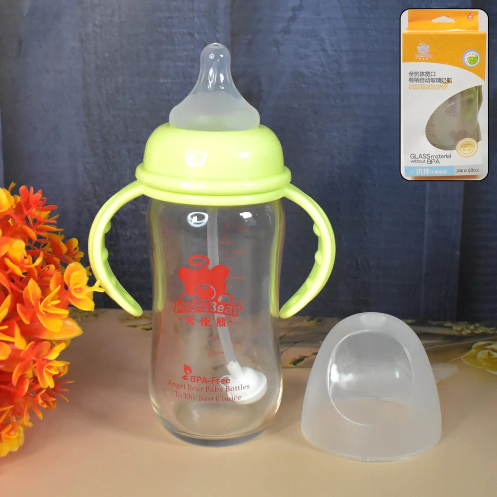 Glass Baby Feeding Bottle