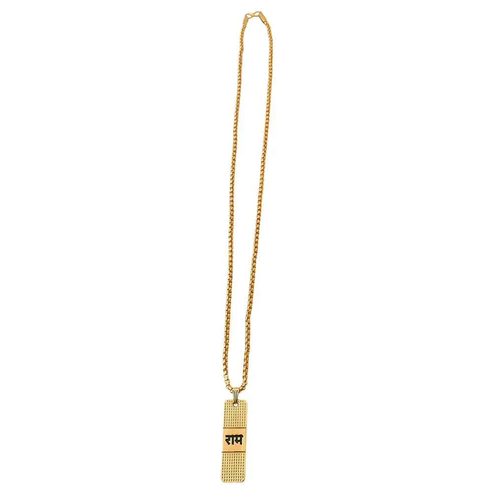 Golden Ram Naam Locket