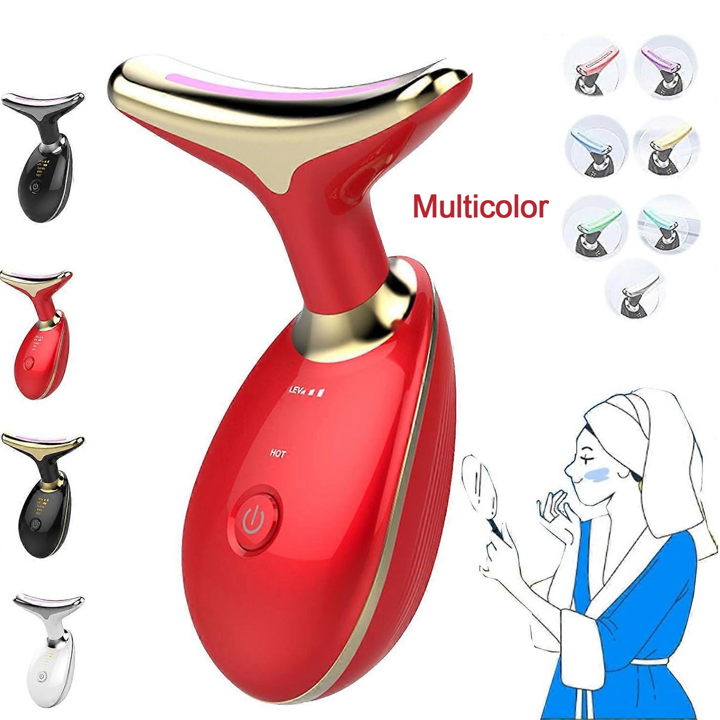 LED Photon Face Massager