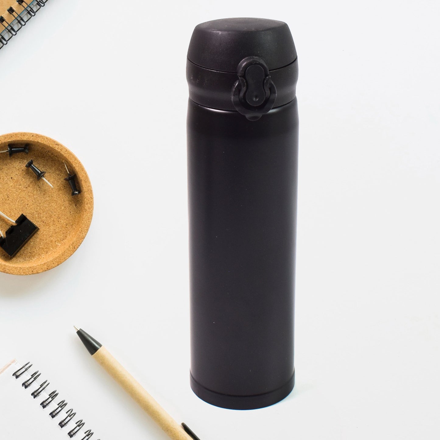 Water Bottle For Kids Insulated Stainless Steel Bottle (500 Ml Mix Color)