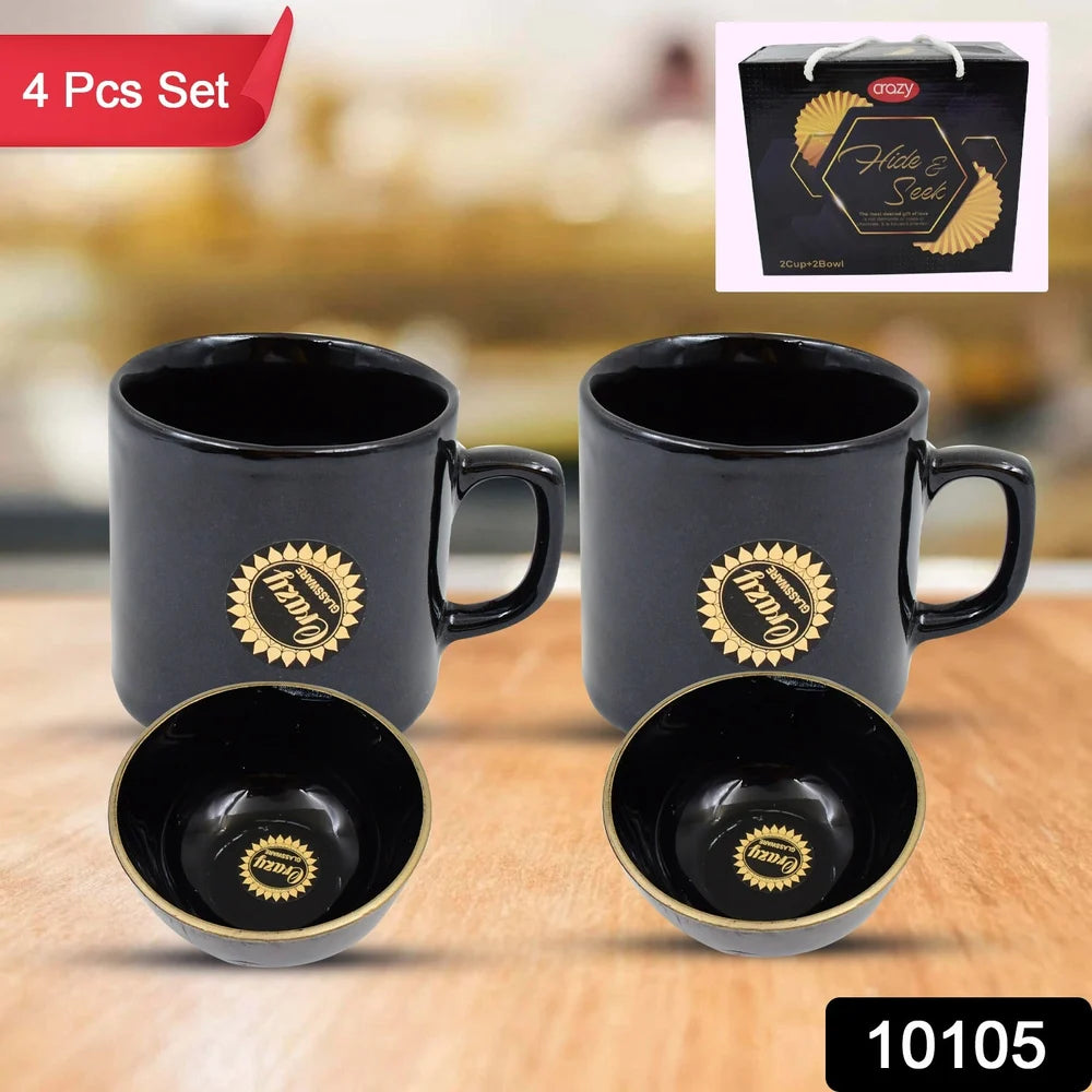 Ceramic Tea Cup & Bowl Set