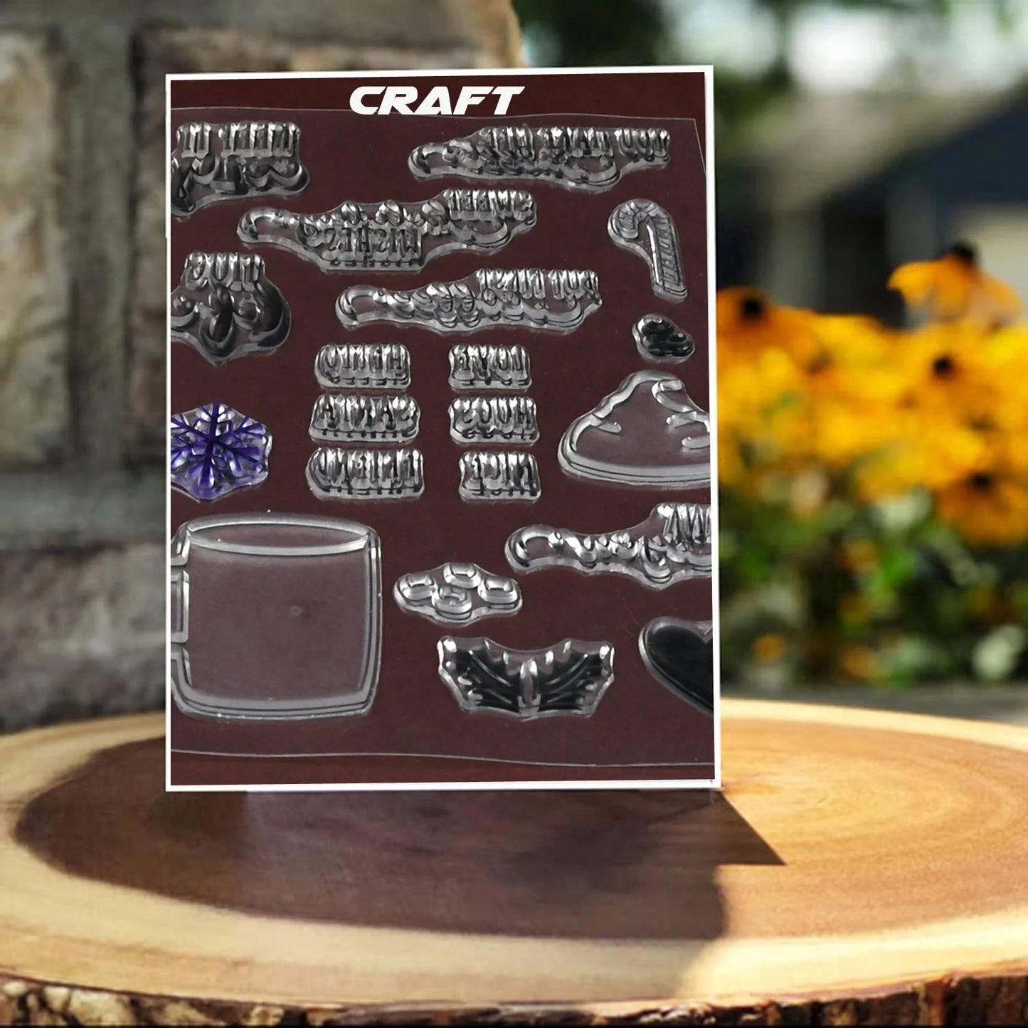 Reusable Clear Silicone Stamps