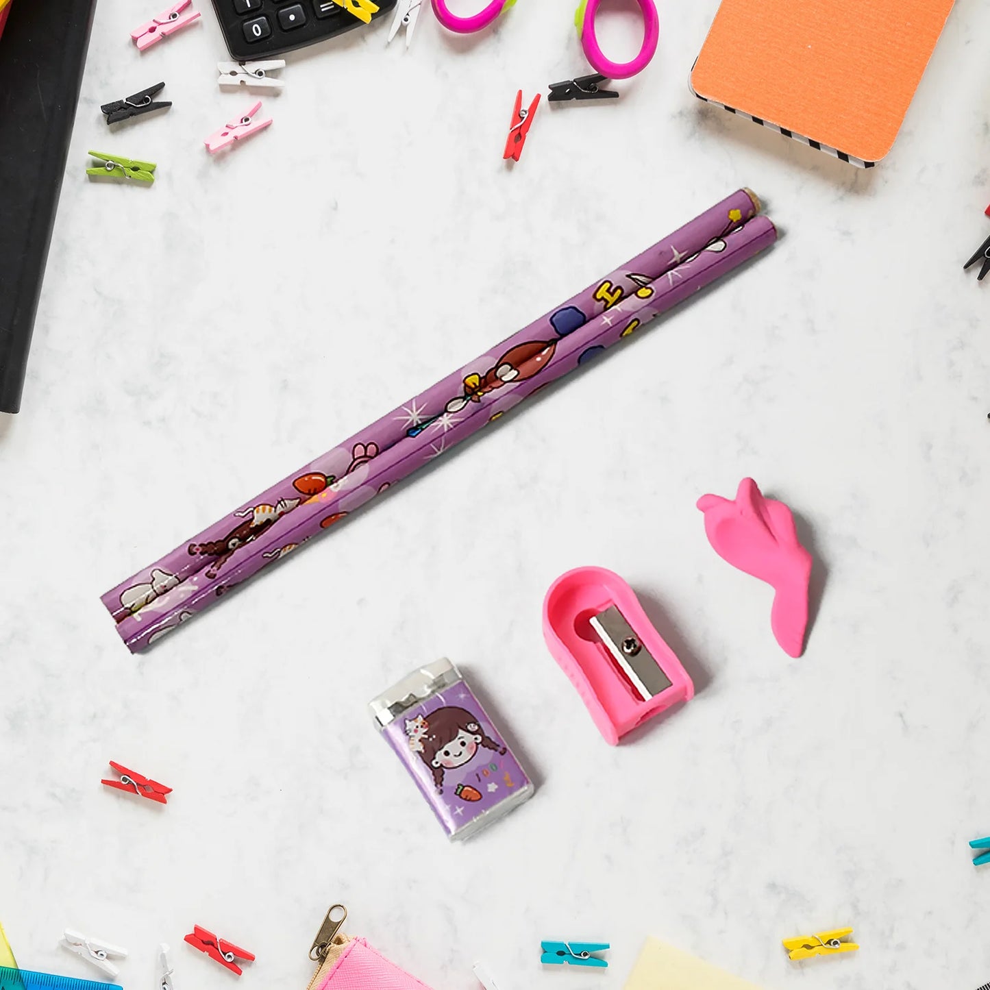 Kids 7-in-1 Stationery Set