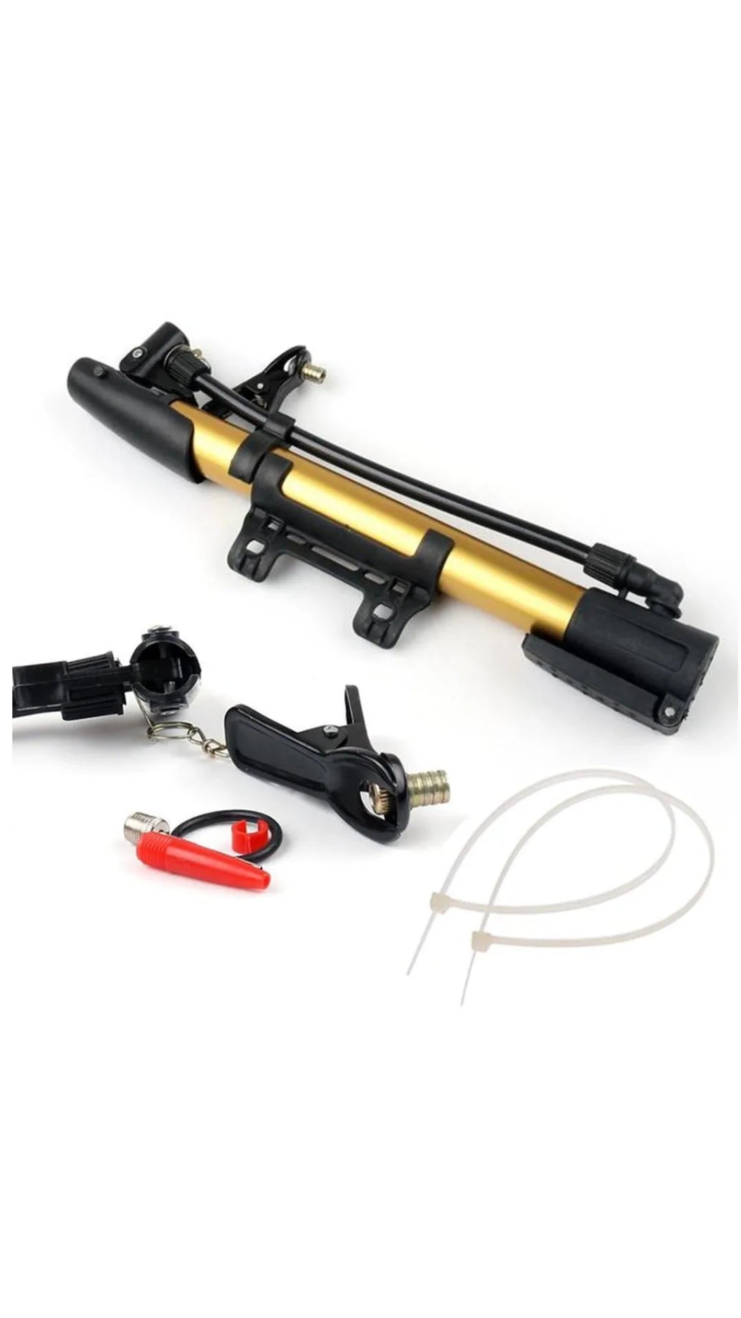 Mini aluminium bicycle pump