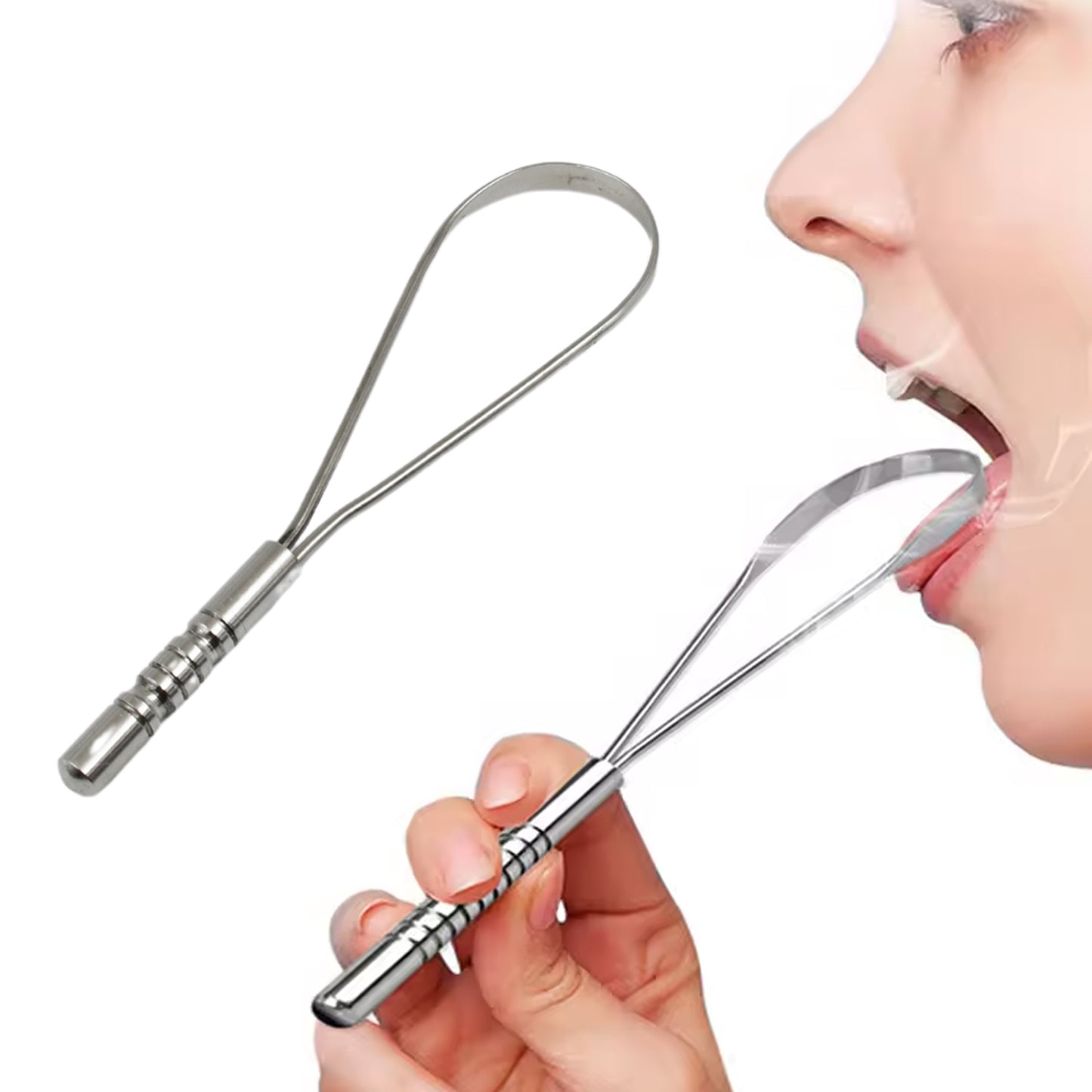 Stainless Steel Tongue Cleaner