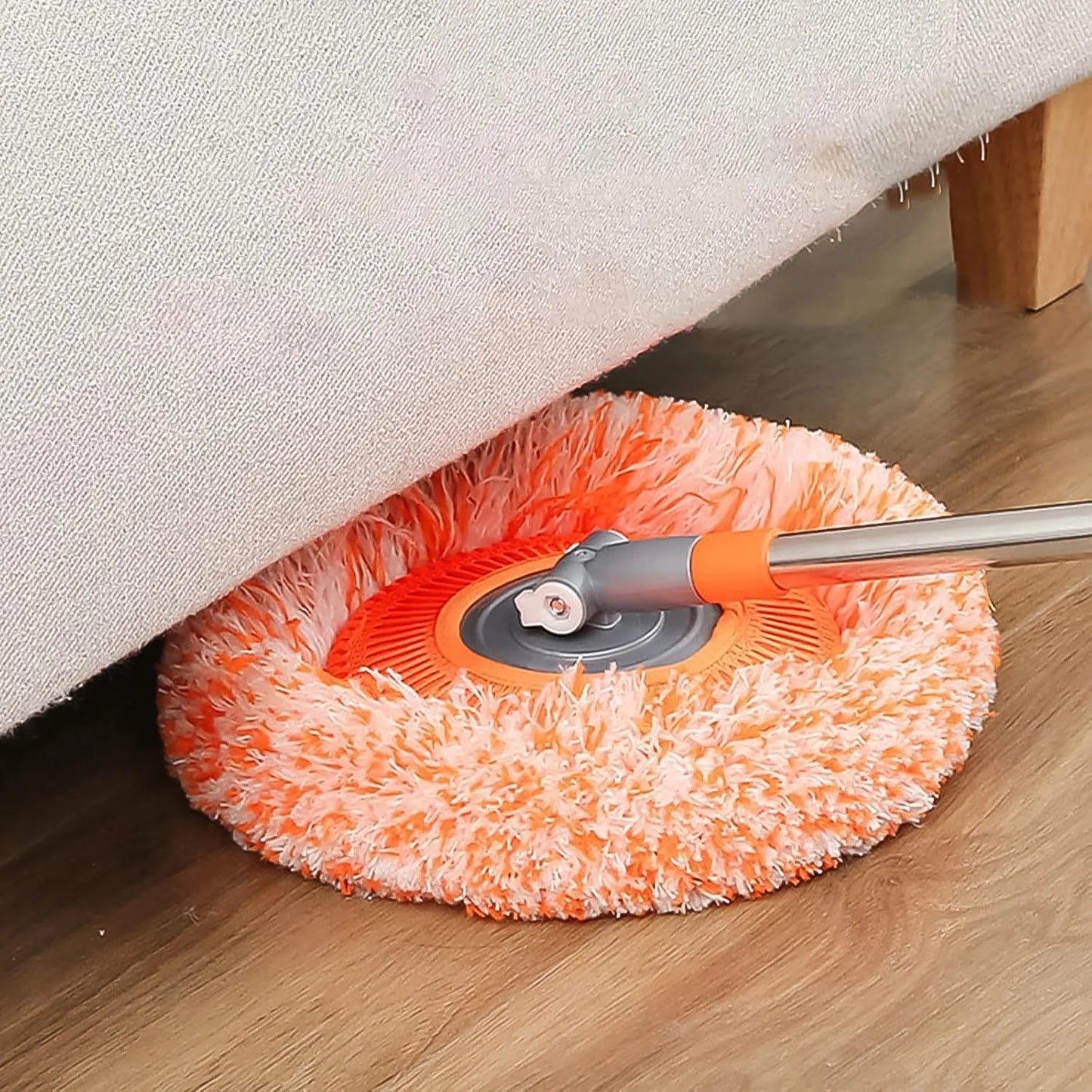 Self-Wringing Spin Mop