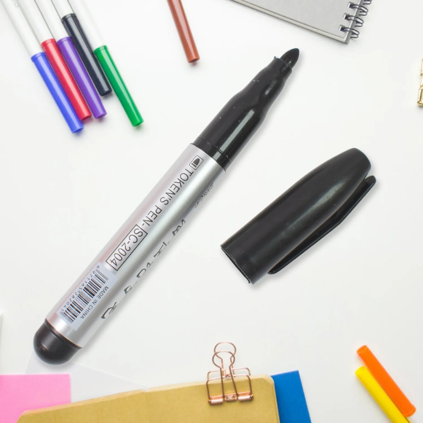 Smooth Black Marker Set
