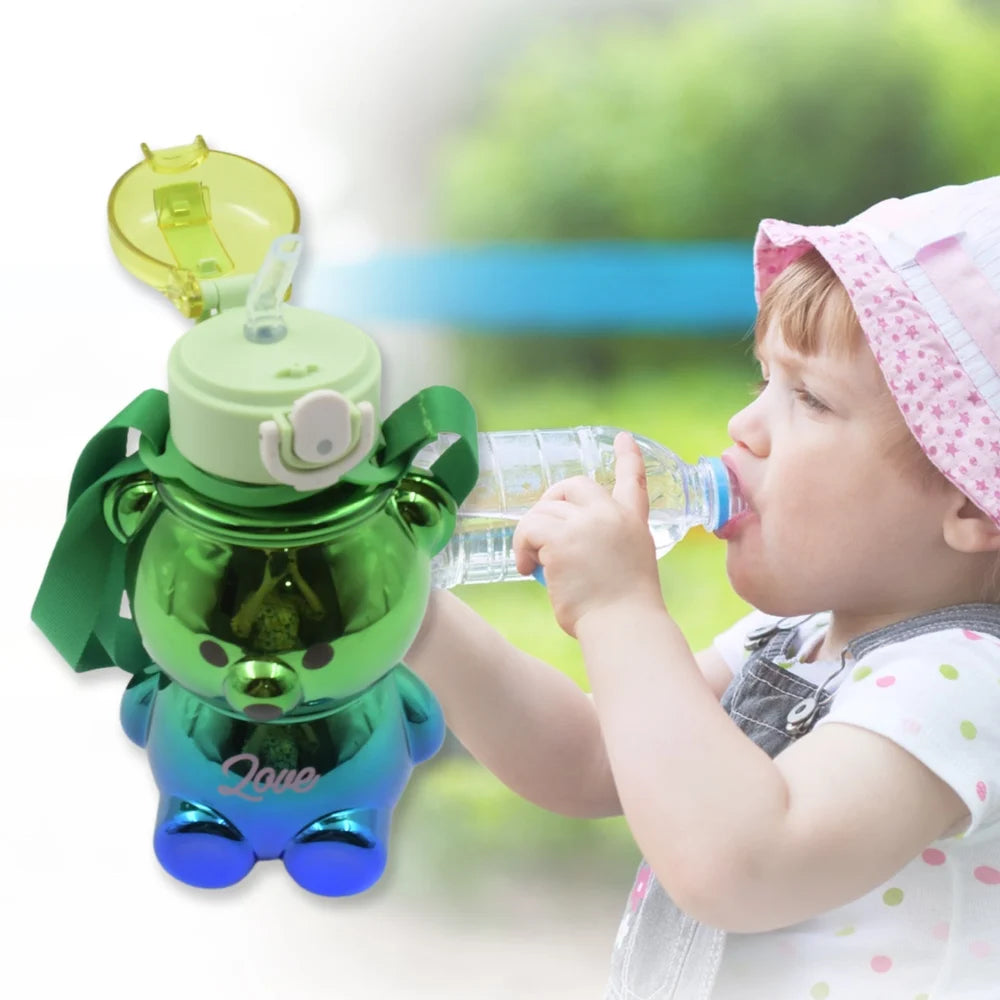 Kids Straw Water Bottle
