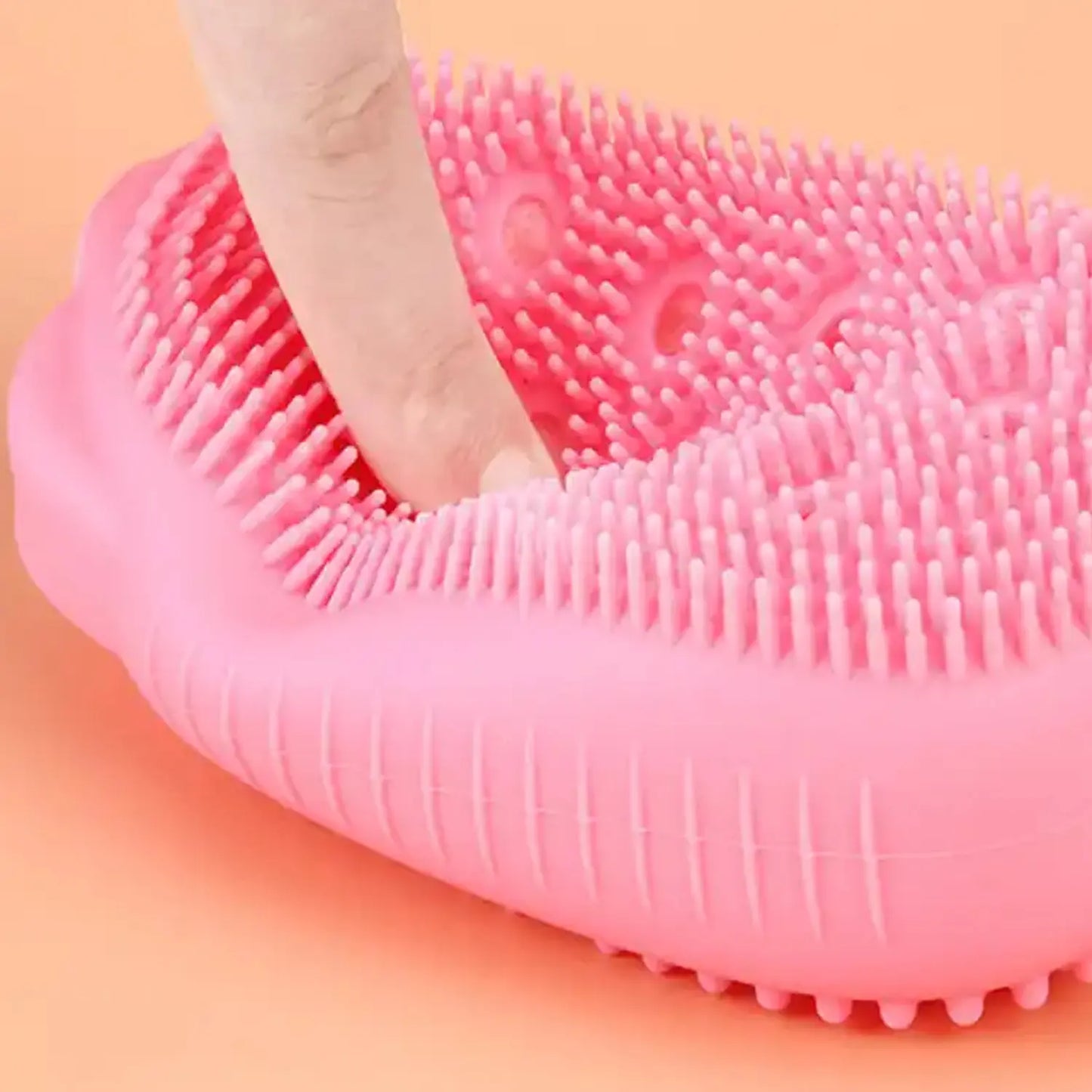 Double-Sided Silicone Bath Brush