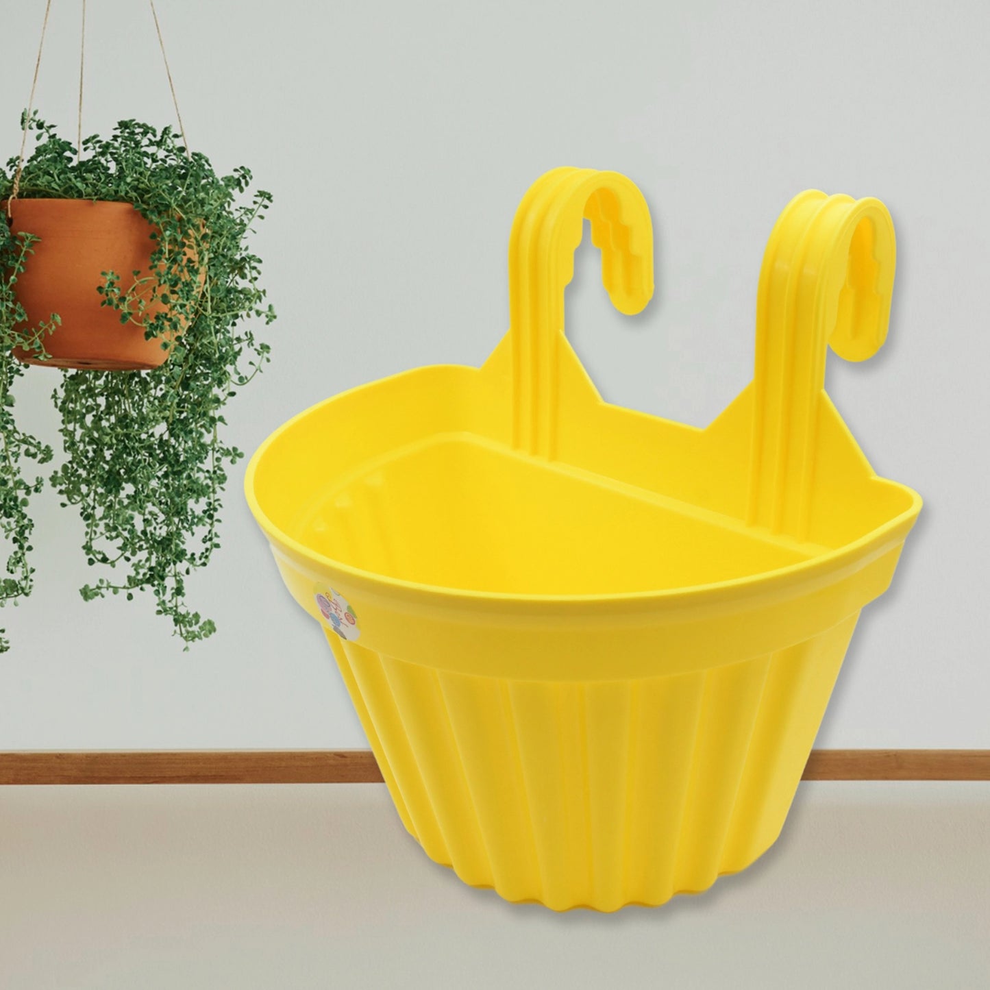 Multicolor Hanging Planters for Balcony
