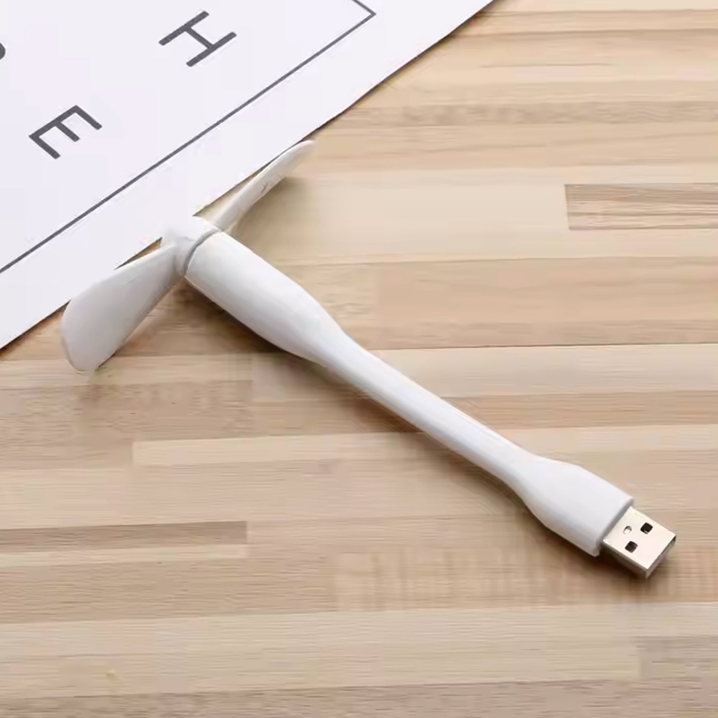 Portable USB Fan & Light Combo