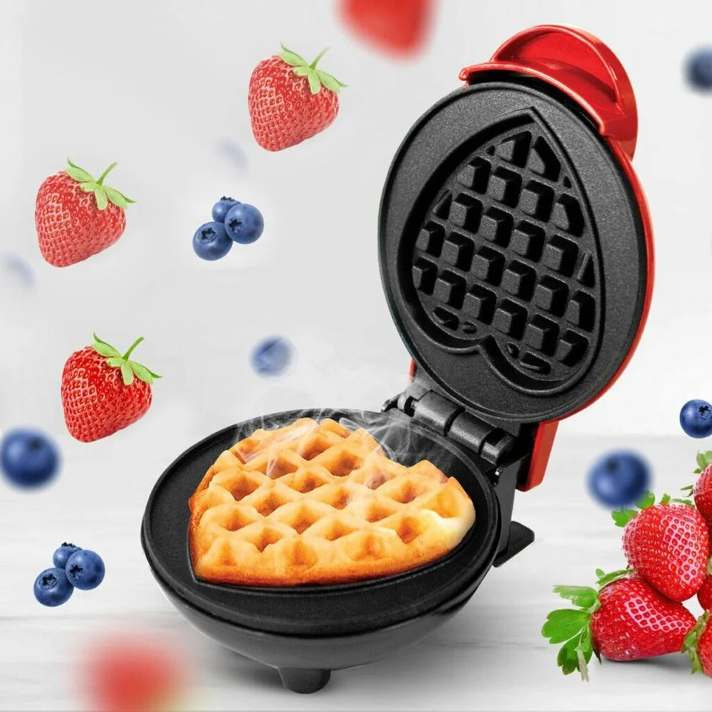 Mini Compact Waffle Maker