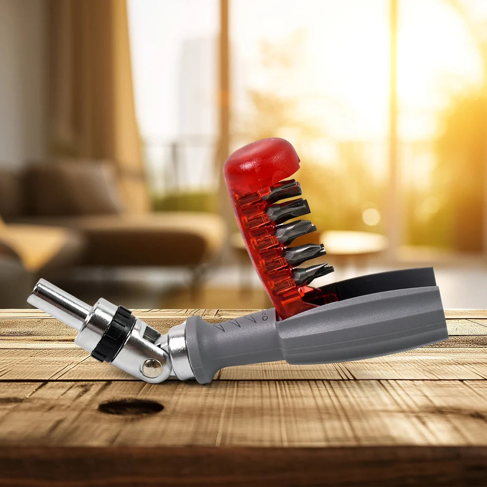 Multi Bits Ratchet Screwdriver Set - Hardware