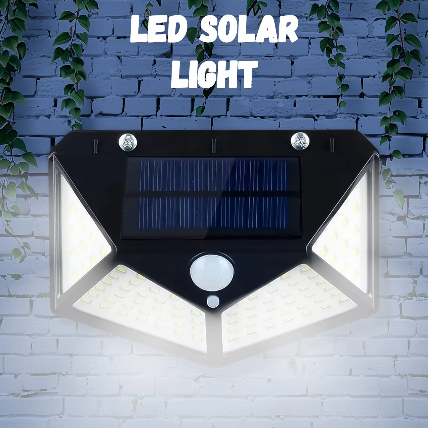 100 LED Solar Motion Light