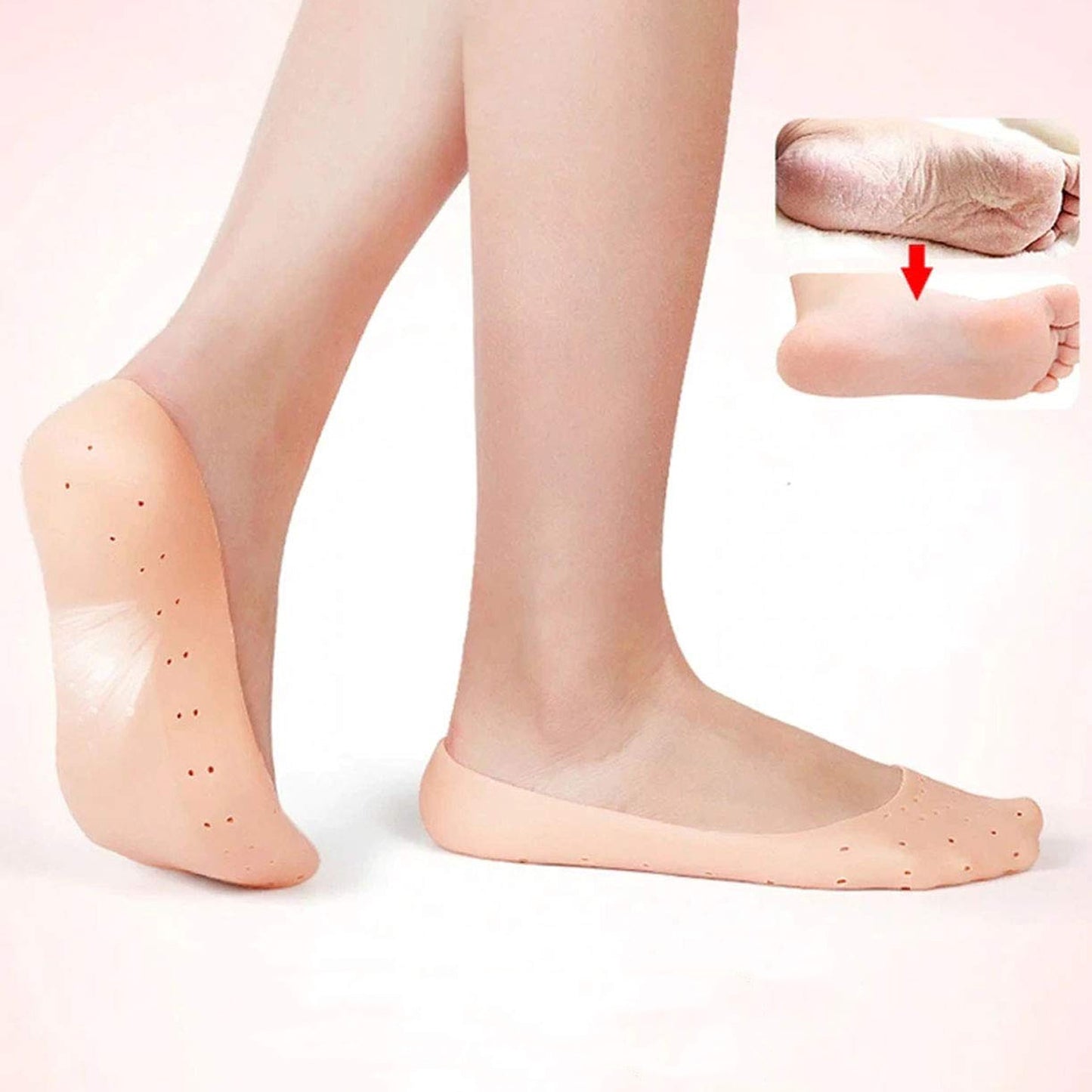 Cracked Heel Repair Socks