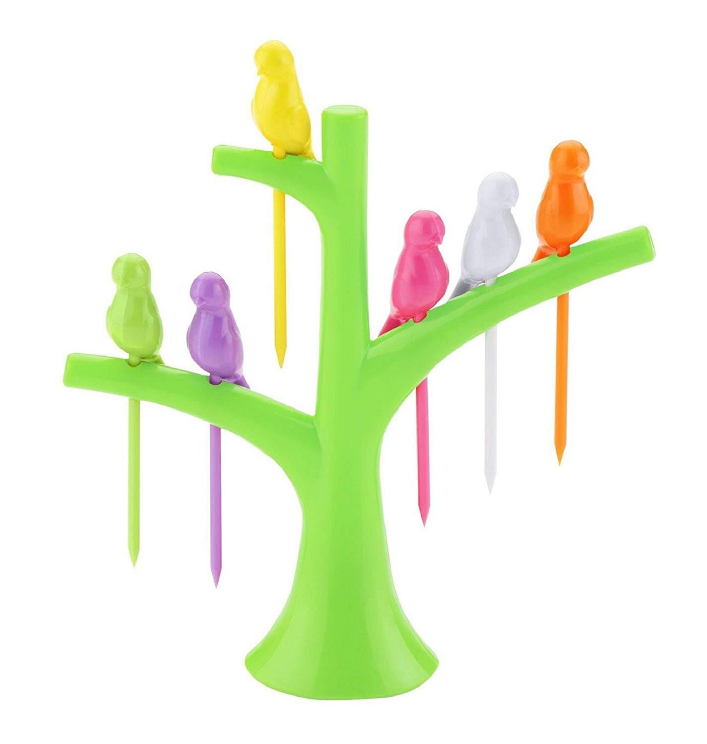 Bird-Themed Snack Forks