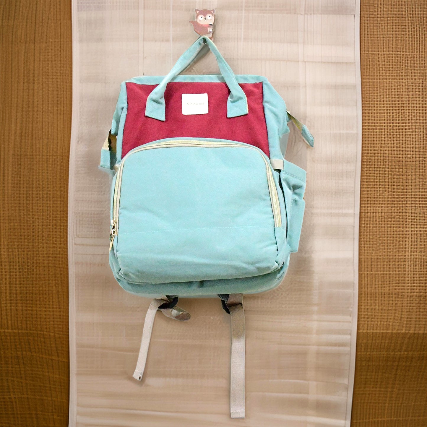Multipurpose Moms Backpack Diaper Bag (1 Pc 14 Pocket Small)