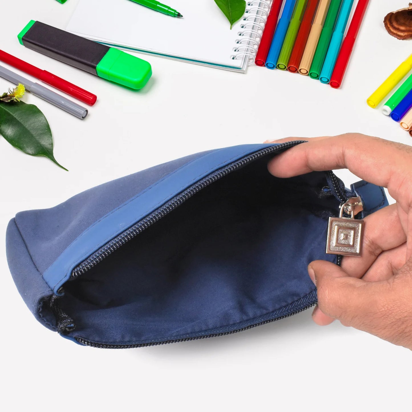 Large Zippered Multipurpose Pouch
