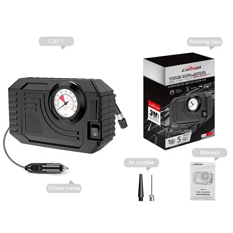 Portable Tire Inflator Pump