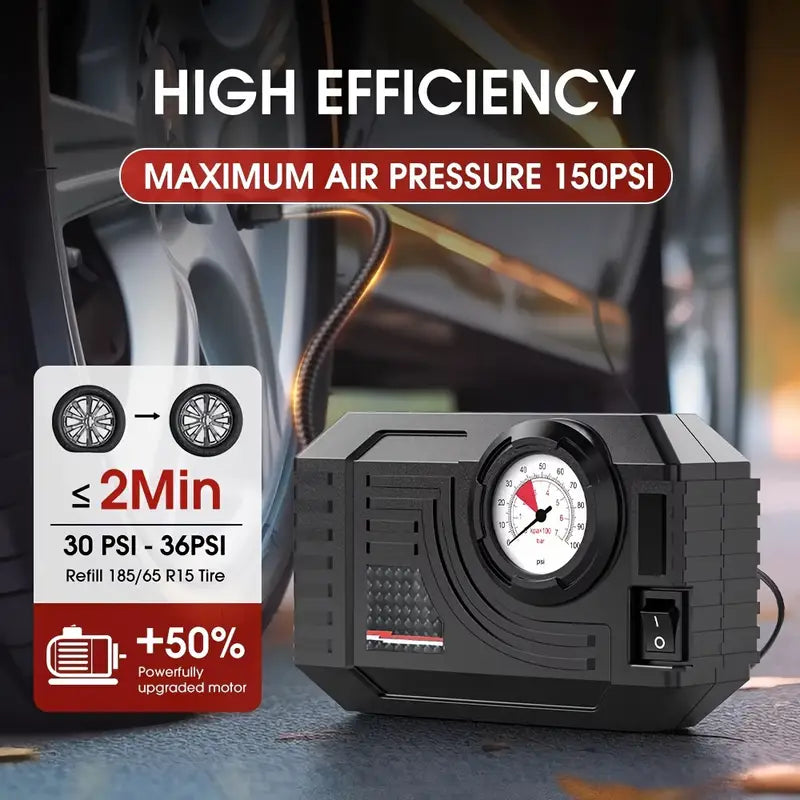 Portable Tire Inflator Pump