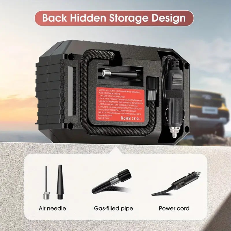 Portable Tire Inflator Pump