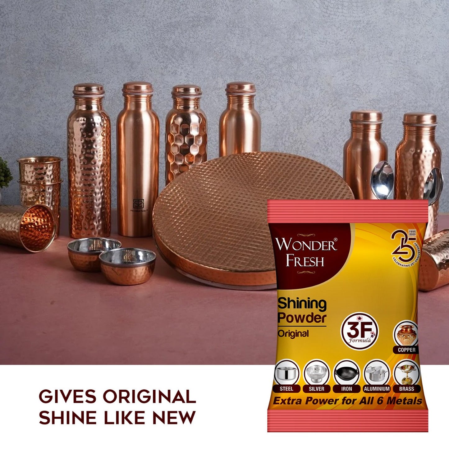 Shining Powder Metal Cleaner