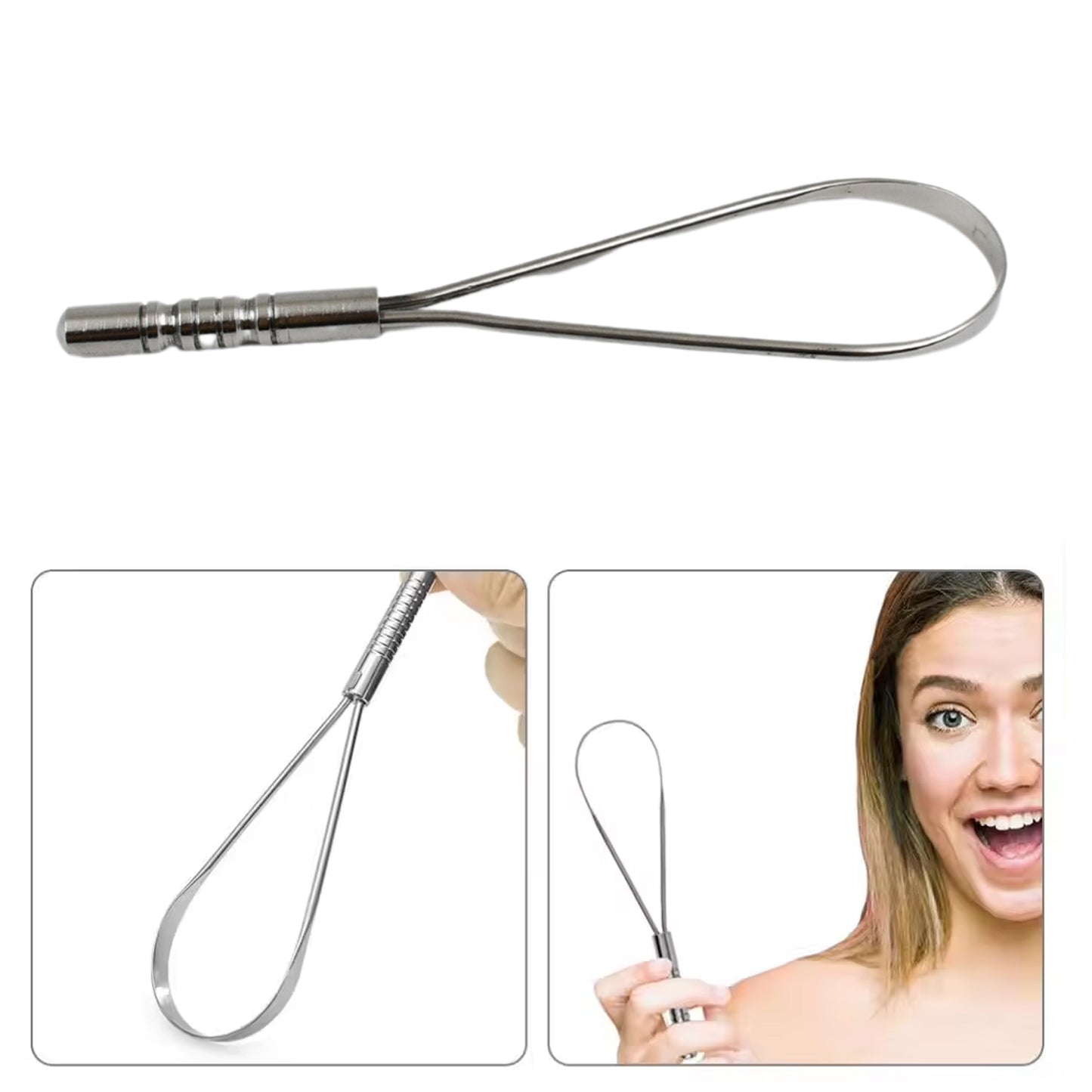 Stainless Steel Tongue Cleaner