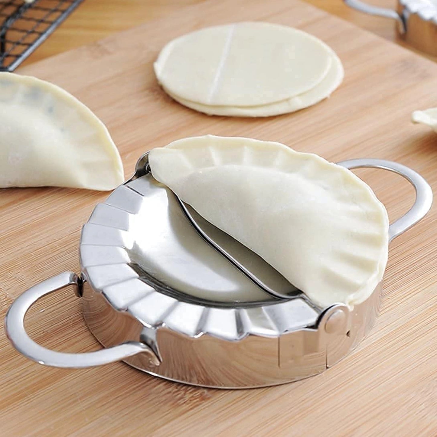 Stainless Steel Dumpling Mold – 1 Pc
