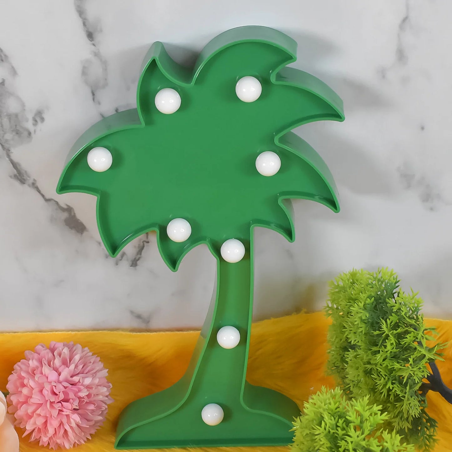 Elegant Coconut LED Lamp