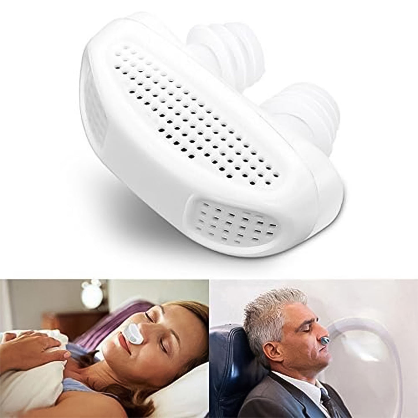 Snore-Free Air Purifying Nose Clip - Health & Beauty