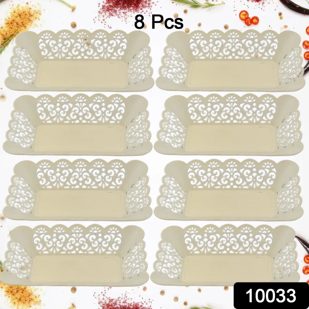 Rectangle Plastic Serving Trays