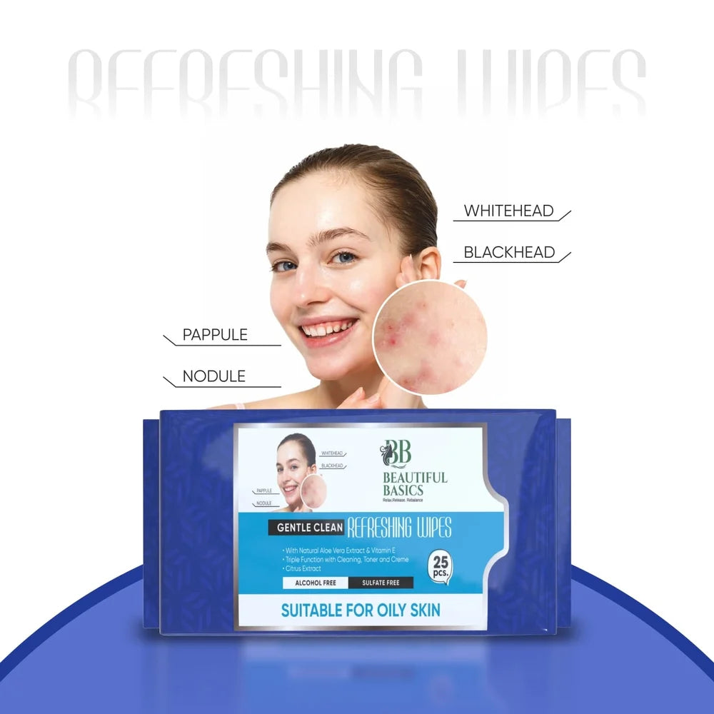 Refreshing Facial Wet Wipes