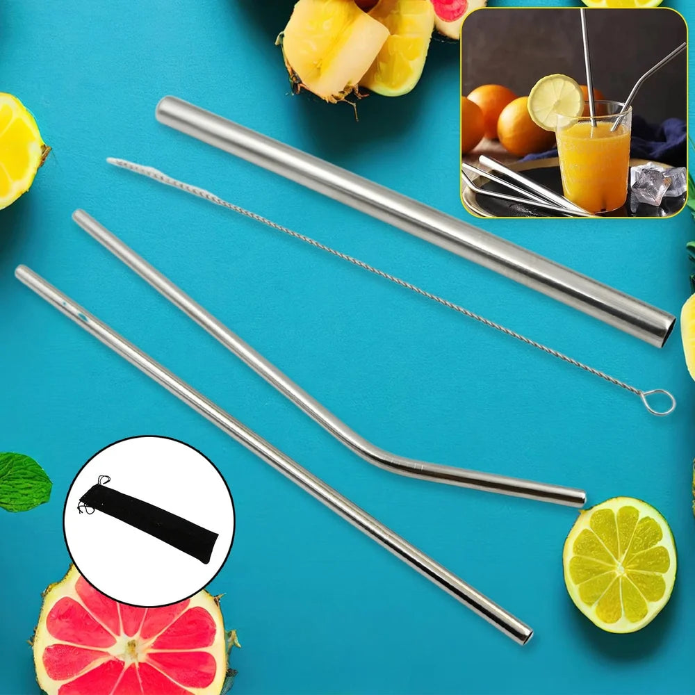 Reusable Stainless Steel Straws