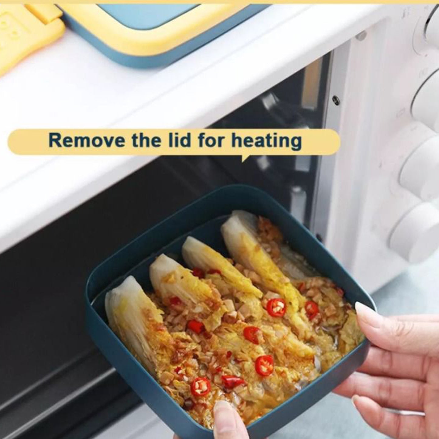 Double-Layer Portable Lunch Box