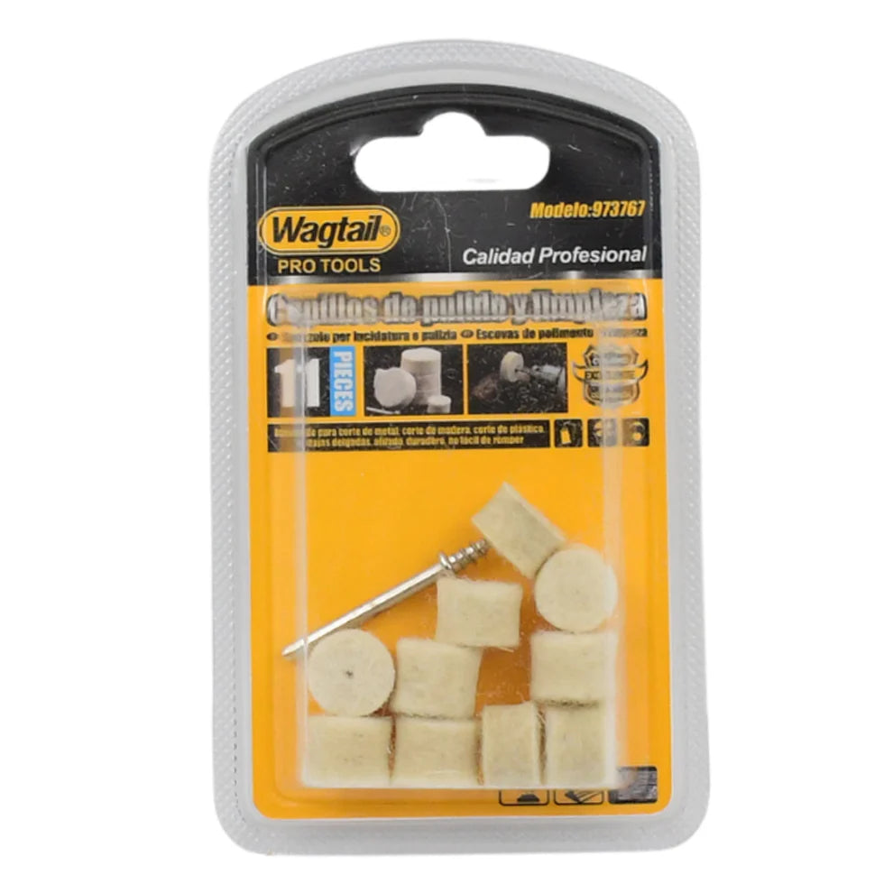 Wool Felt Polishing Pad Set