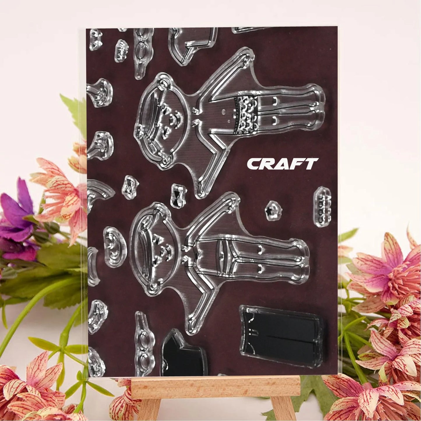 Reusable Clear Silicone Stamps