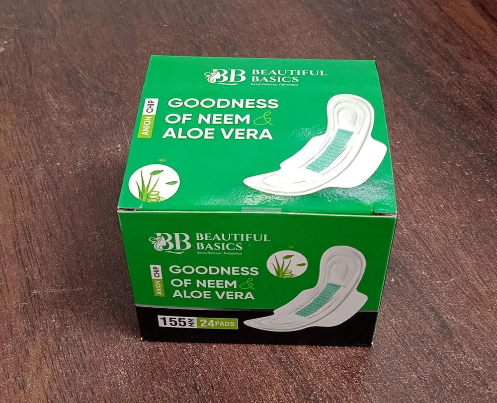 Neem & Aloe Vera Sanitary Pads (24 Pads)