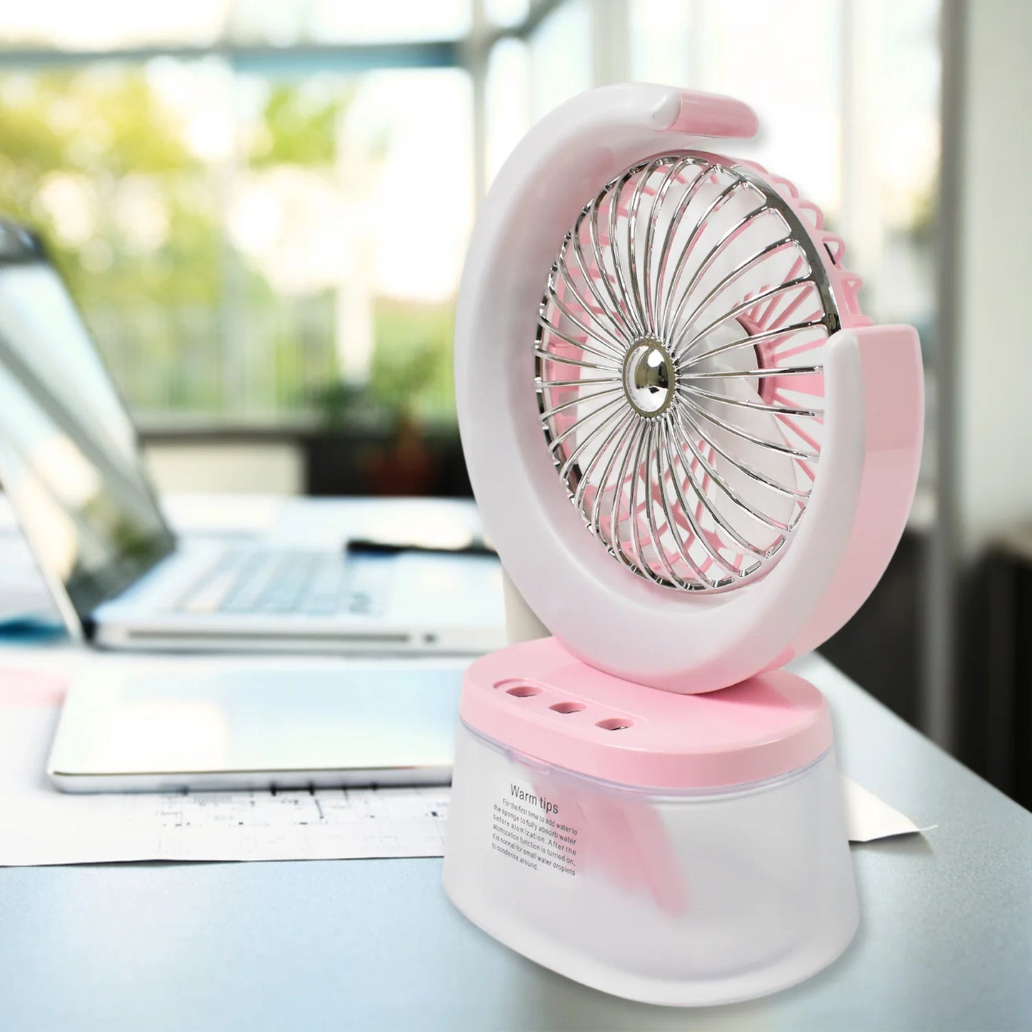 USB Camping Fan Light
