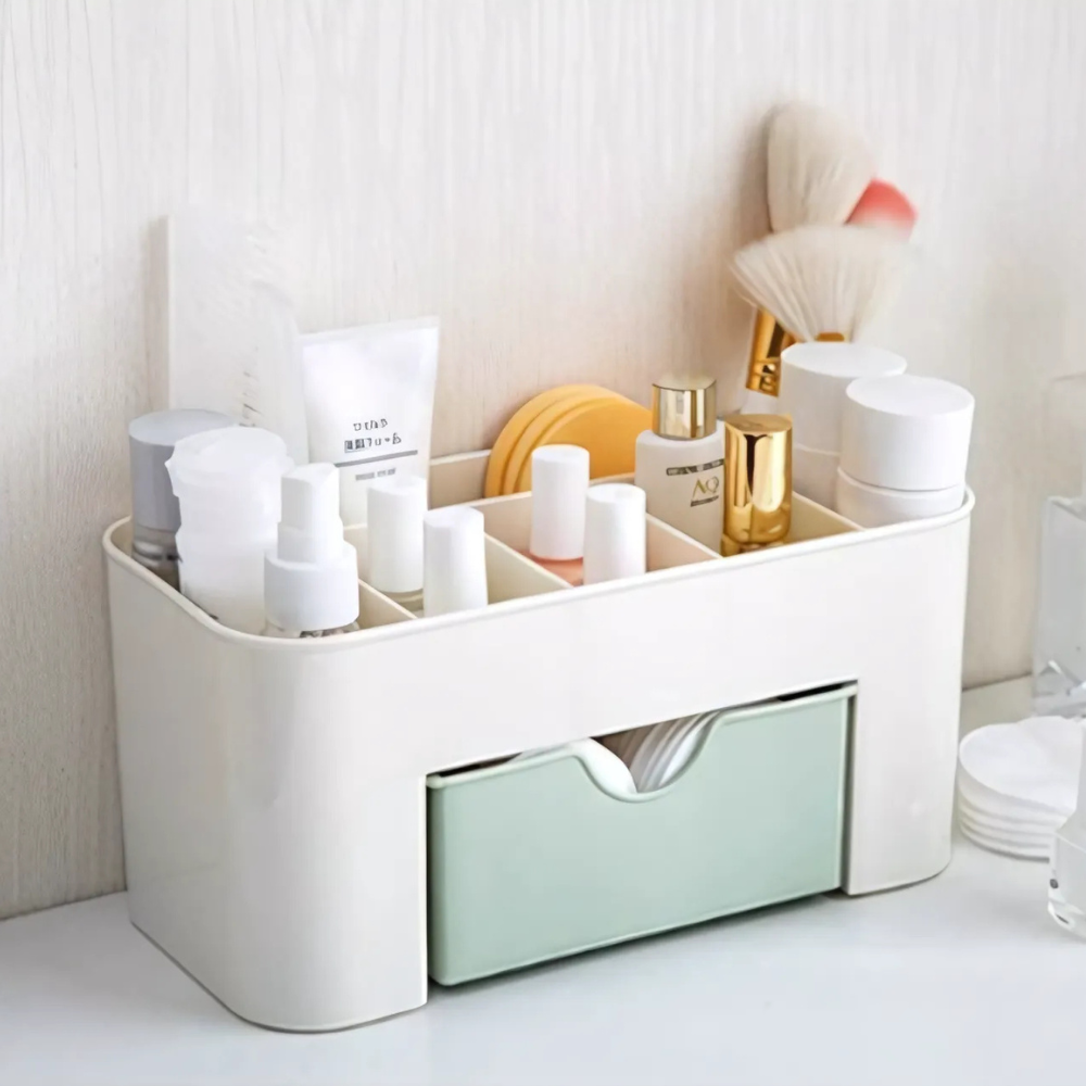 Sleek Multi-Use Makeup Organizer